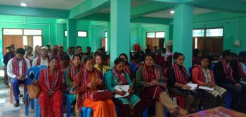 एमालेबाट निर्वाचित जनप्रतिनिधिहरुलाई बैतडीमा ‘दायित्वबोध’प्रशिक्षण 